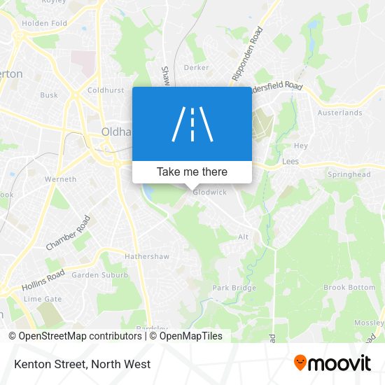 Kenton Street map