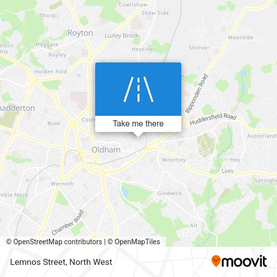 Lemnos Street map