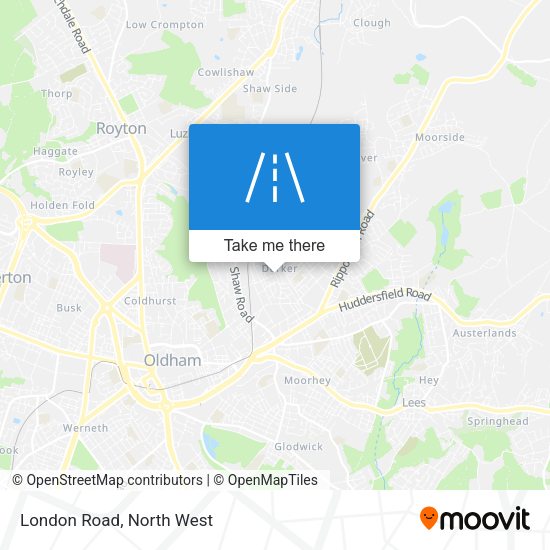 London Road map