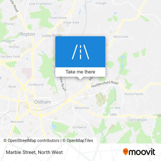 Marble Street map