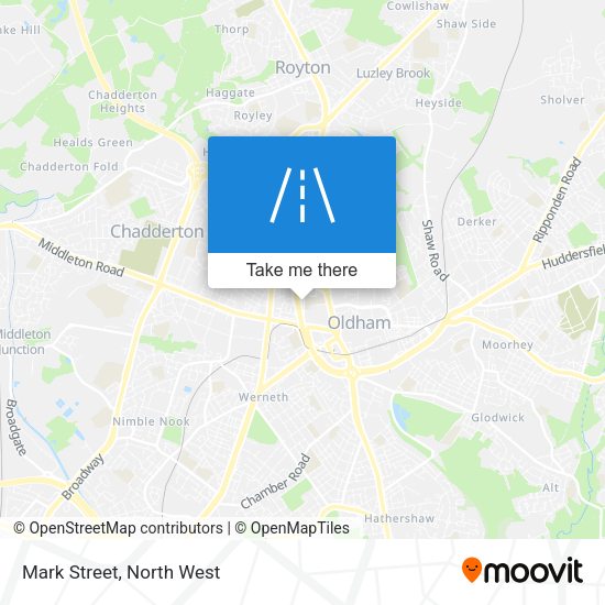Mark Street map