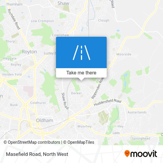 Masefield Road map