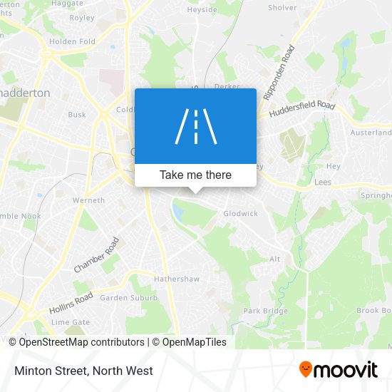 Minton Street map