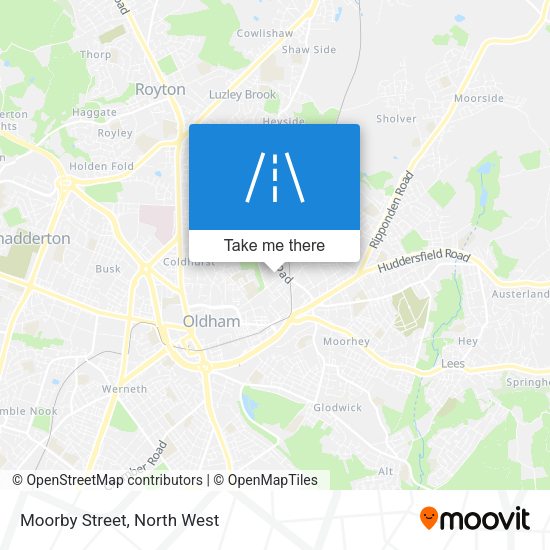 Moorby Street map