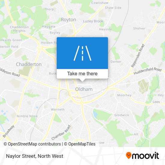 Naylor Street map