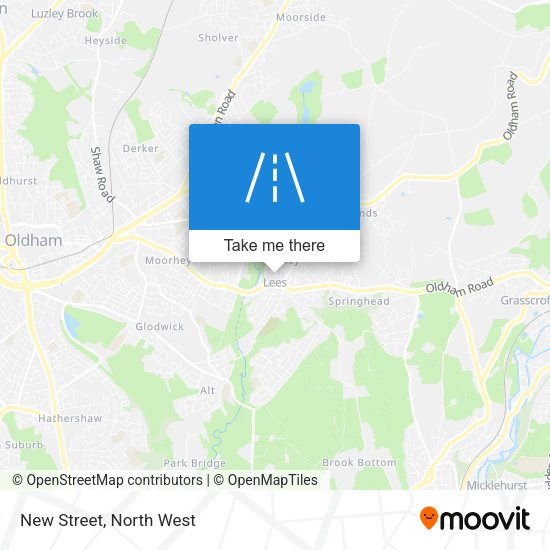 New Street map