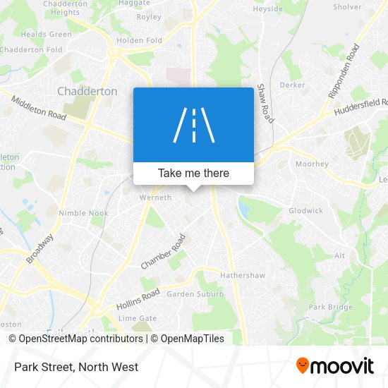 Park Street map