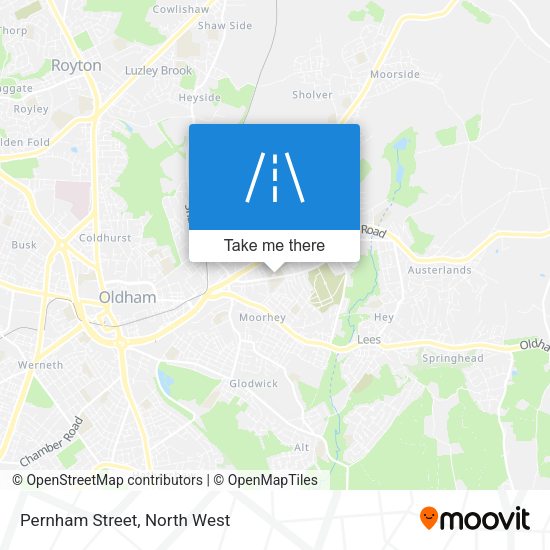 Pernham Street map