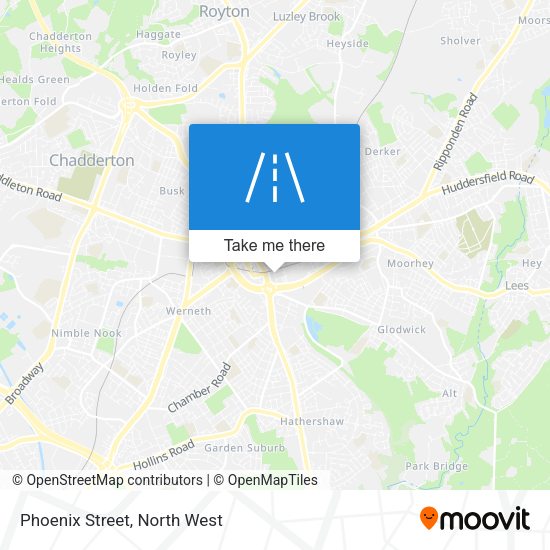 Phoenix Street map