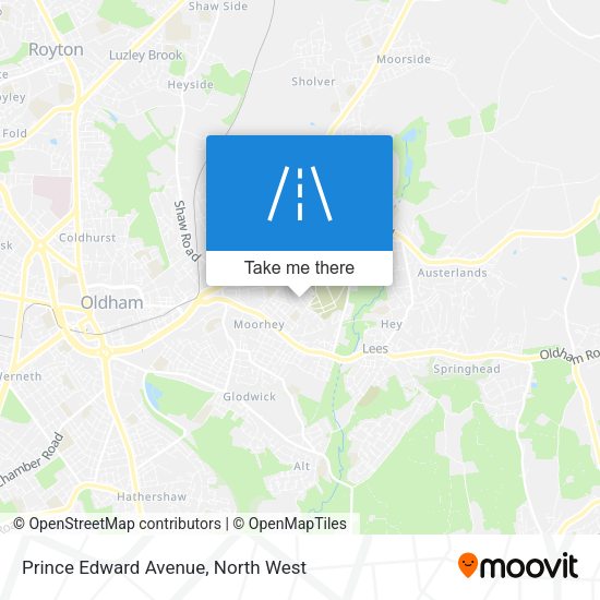 Prince Edward Avenue map