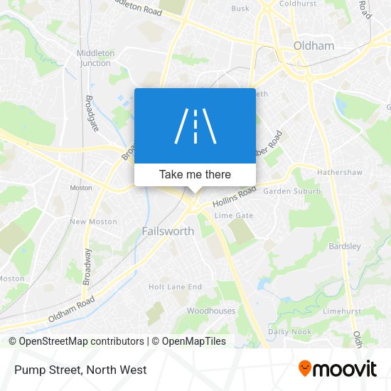 Pump Street map