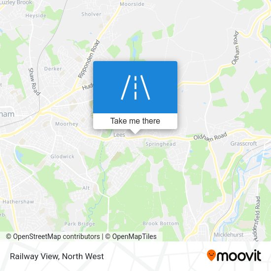 Railway View map