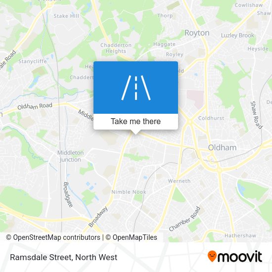 Ramsdale Street map
