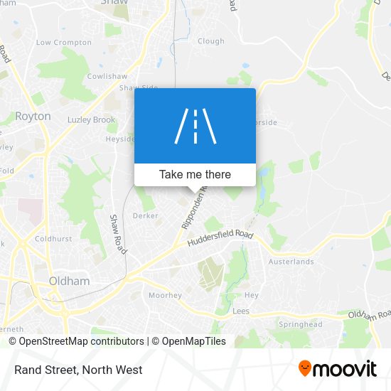 Rand Street map