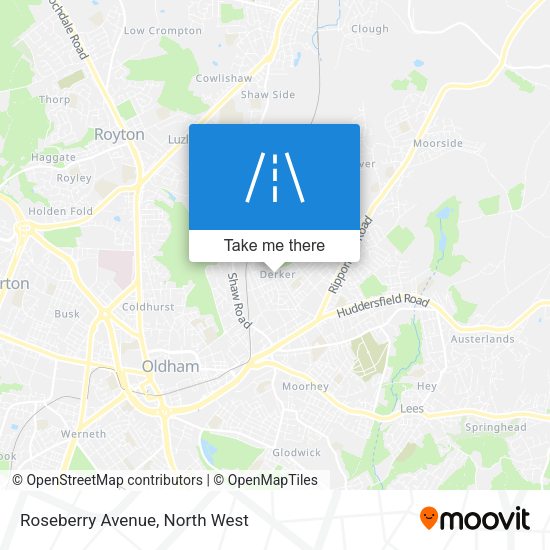Roseberry Avenue map