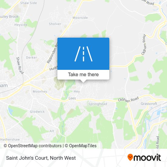 Saint John's Court map