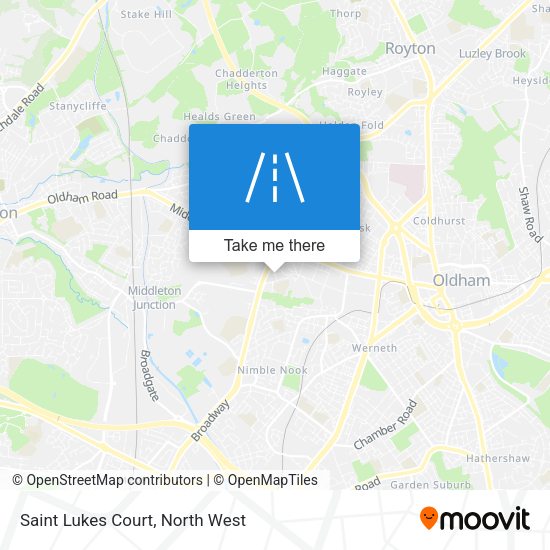 Saint Lukes Court map