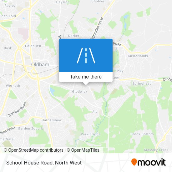 School House Road map