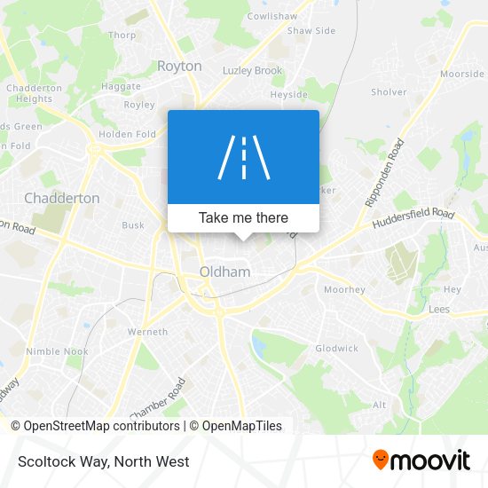 Scoltock Way map