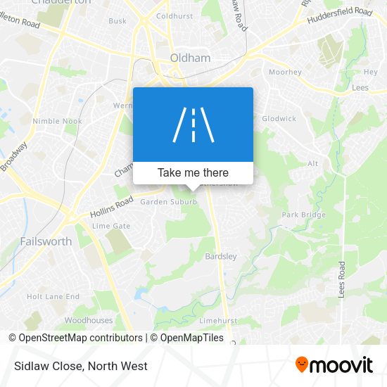 Sidlaw Close map