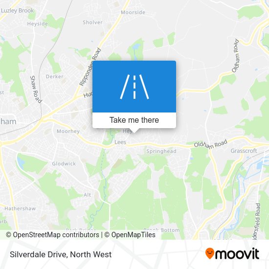 Silverdale Drive map