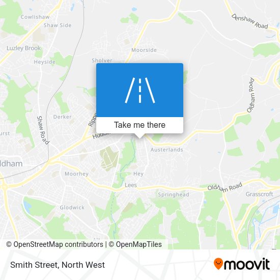 Smith Street map