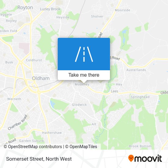Somerset Street map