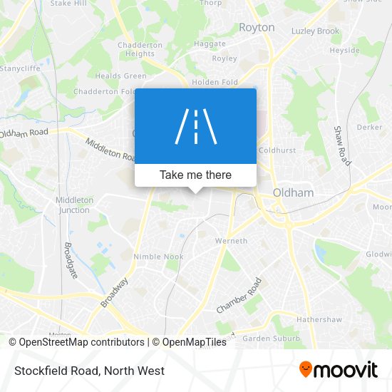 Stockfield Road map