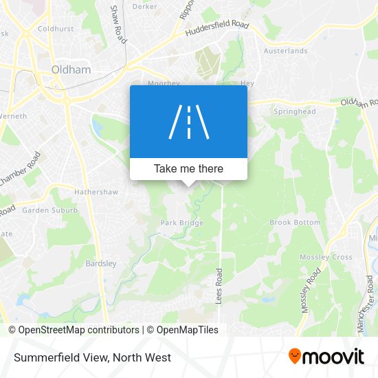 Summerfield View map