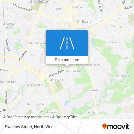Swallow Street map