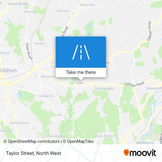Taylor Street map