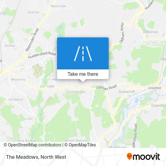 The Meadows map