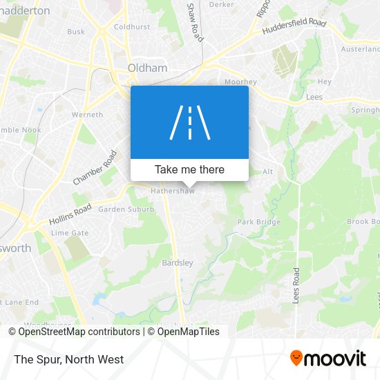 The Spur map