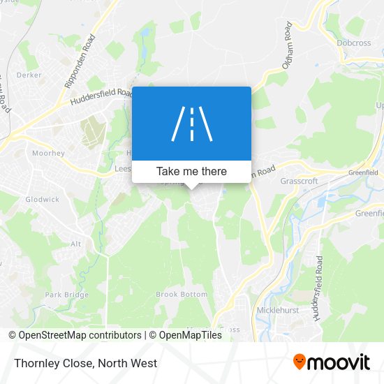 Thornley Close map