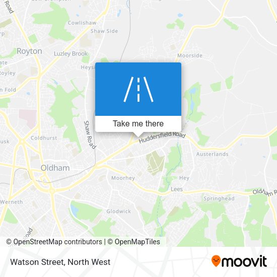 Watson Street map