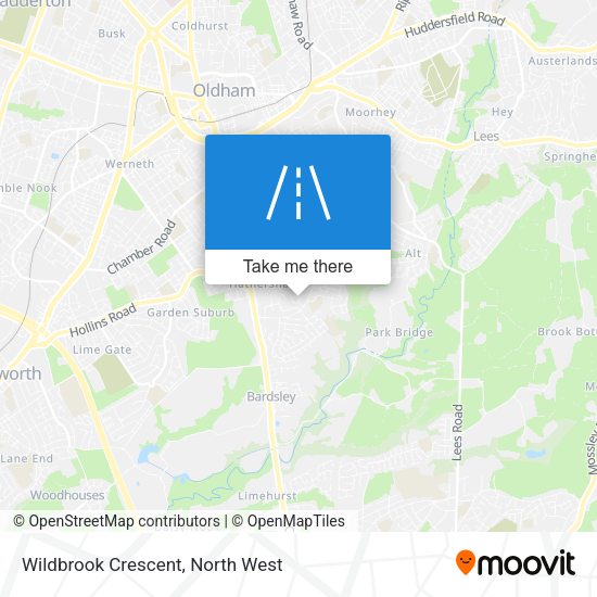 Wildbrook Crescent map