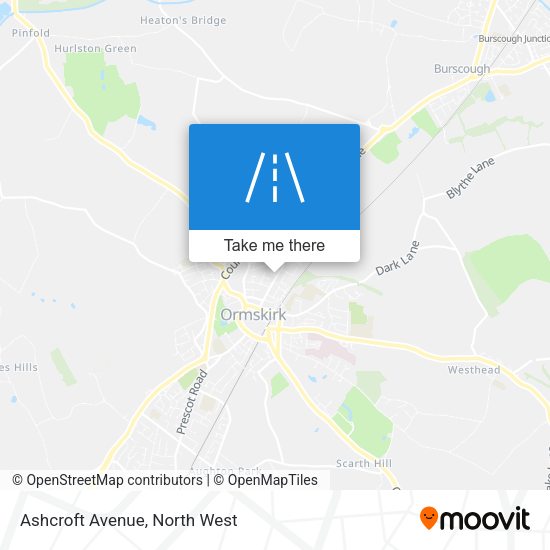 Ashcroft Avenue map