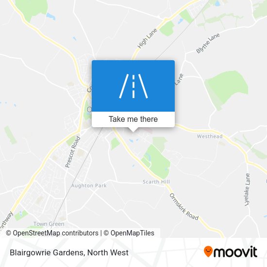 Blairgowrie Gardens map