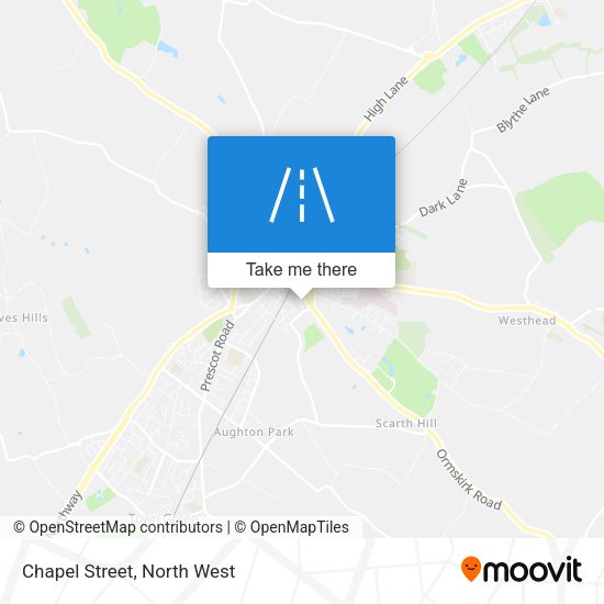 Chapel Street map