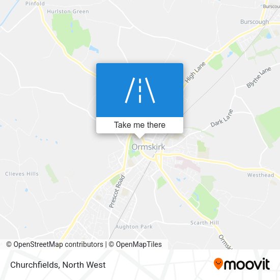 Churchfields map