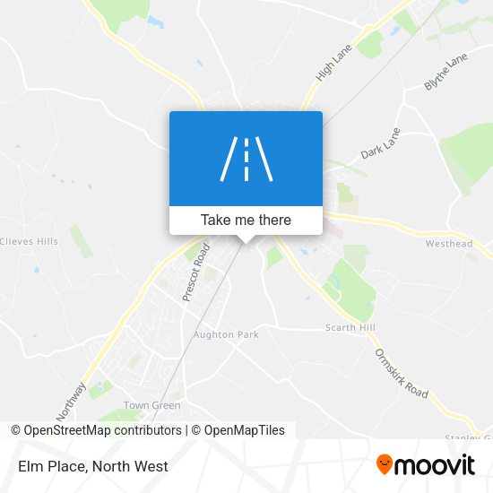 Elm Place map
