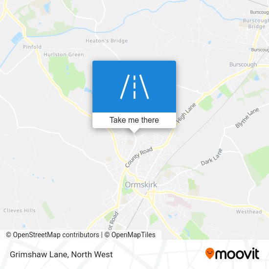 Grimshaw Lane map