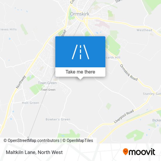 Maltkiln Lane map