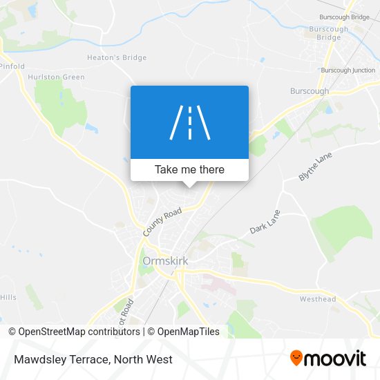 Mawdsley Terrace map