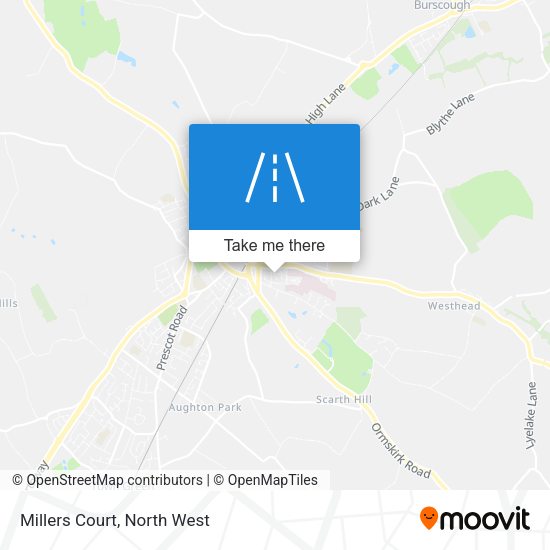 Millers Court map