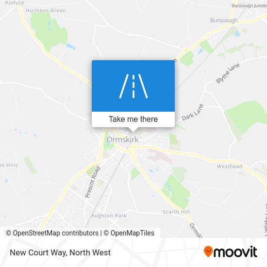 New Court Way map