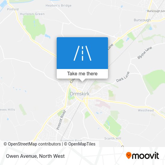 Owen Avenue map