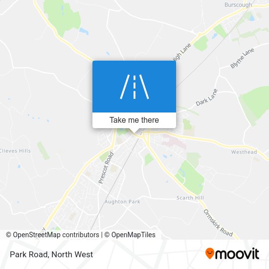 Park Road map