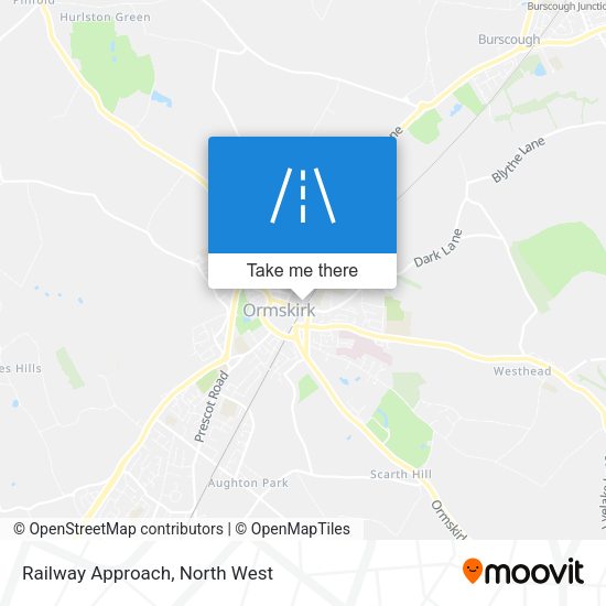 Railway Approach map