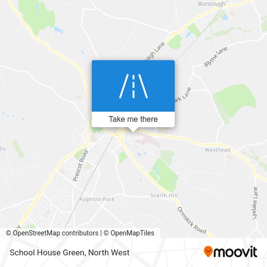 School House Green map